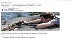 Desktop Screenshot of brainonfire.net